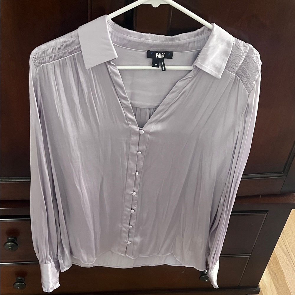 PAIGE Women's Soft Lilac Blouse